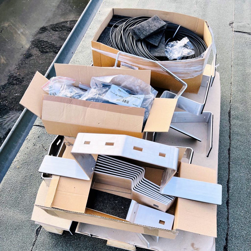 Material zur Montage